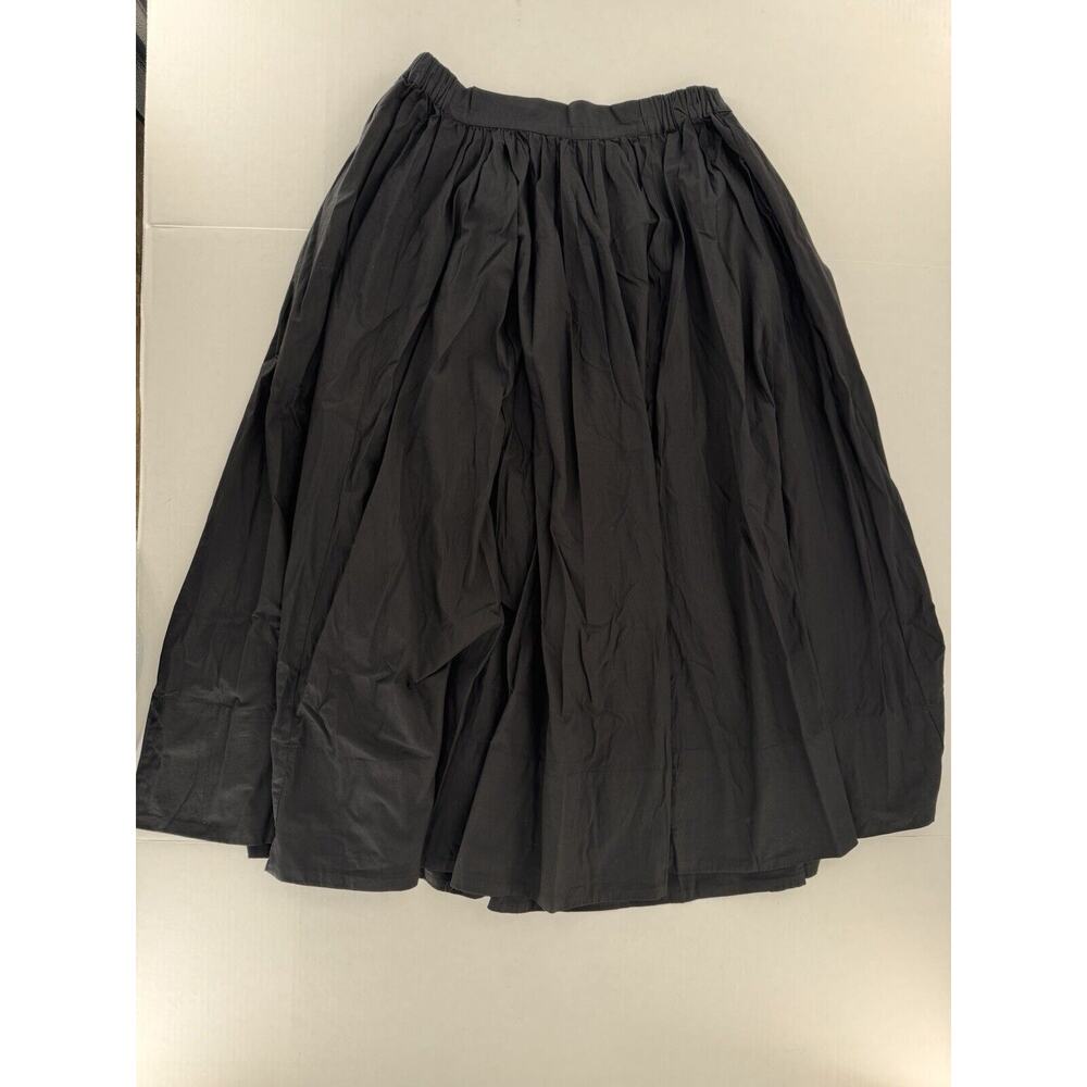 Free People Skirt Sz S Black Witchy Grunge Whimsigoth Minimalist Fairy Romantic - Picture 6 of 11